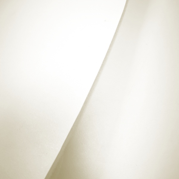 6mm FOAM backed Leatherette - White